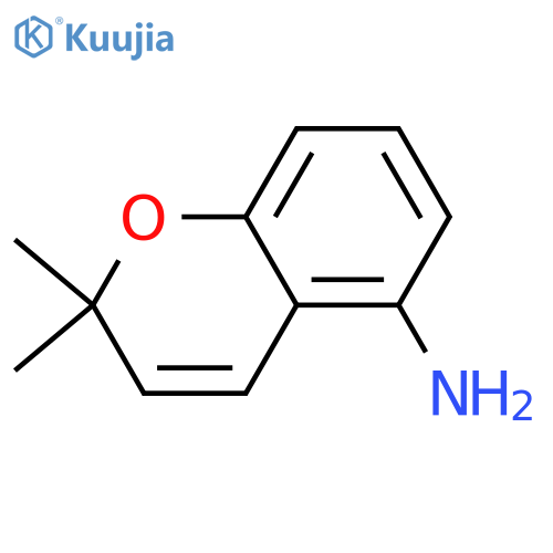 2H-1-Benzopyran-5-amine, 2,2-dimethyl- structure