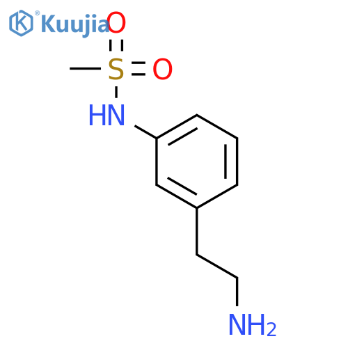 Methanesulfonamide, N-[3-(2-aminoethyl)phenyl]- structure