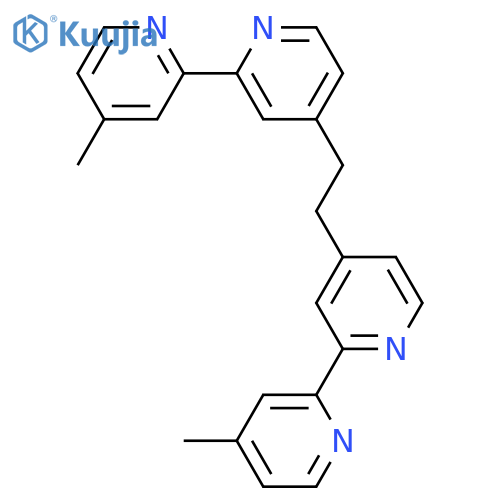 1,2-Bis(4'-methyl-2,2’-bipyridin-4-yl)ethane structure