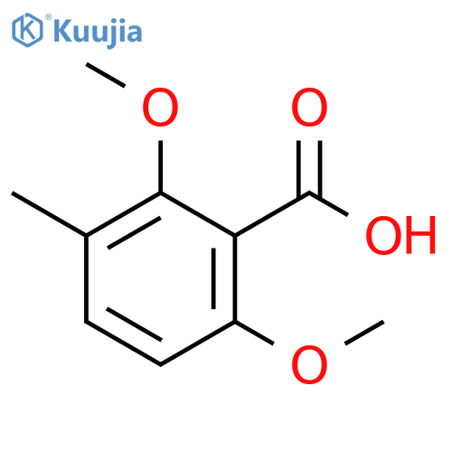 2,6-dimethoxy-3-methylbenzoic acid structure