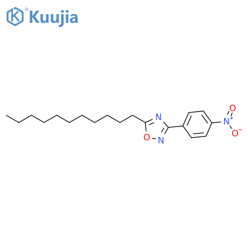 1,2,4-Oxadiazole, 3-(4-nitrophenyl)-5-undecyl- structure