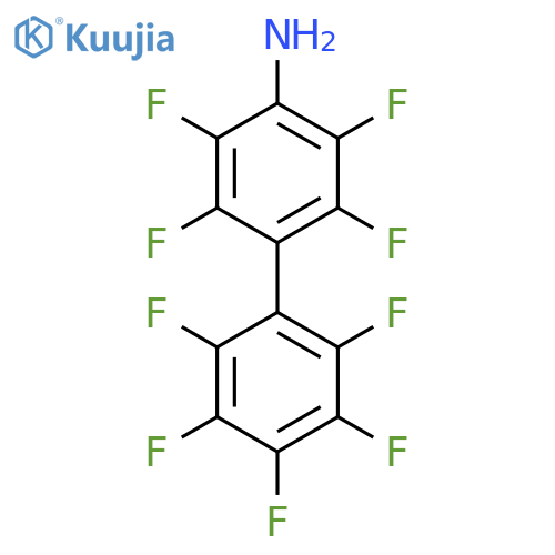 4-Aminononafluorobiphenyl structure