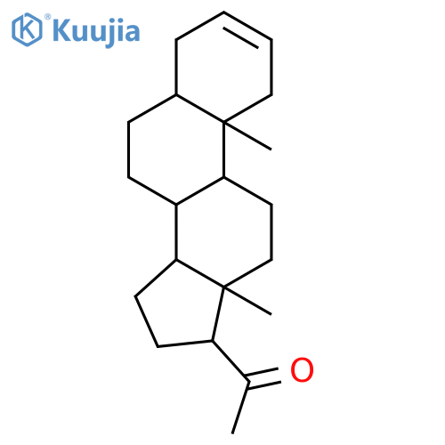 Pregn-2-en-20-one, (5a)- structure