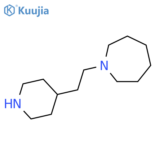 1-(2-piperidin-4-ylethyl)azepane structure