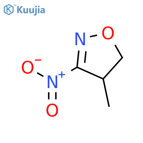 Isoxazole, 4,5-dihydro-4-methyl-3-nitro- structure