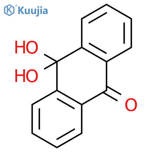 9-Anthracenyloxy, 9,10-dihydro-9-hydroxy-10-oxo- structure