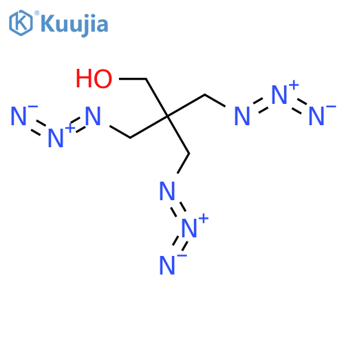 1-Propanol, 3-azido-2,2-bis(azidomethyl)- structure