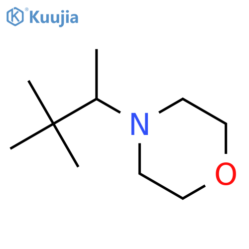4-(1,2,2-Trimethylpropyl)morpholine structure