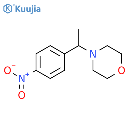 4-(1-(4-Nitrophenyl)ethyl)morpholine structure