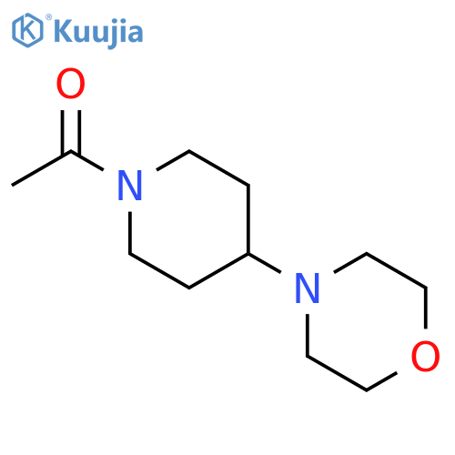 1-4-(morpholin-4-yl)piperidin-1-ylethan-1-one structure