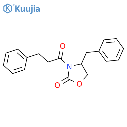 (S)-4-Benzyl-3-(3-phenylpropanoyl)oxazolidin-2-one structure