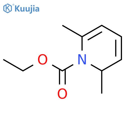 1(2H)-Pyridinecarboxylic acid, 2,6-dimethyl-, ethyl ester structure