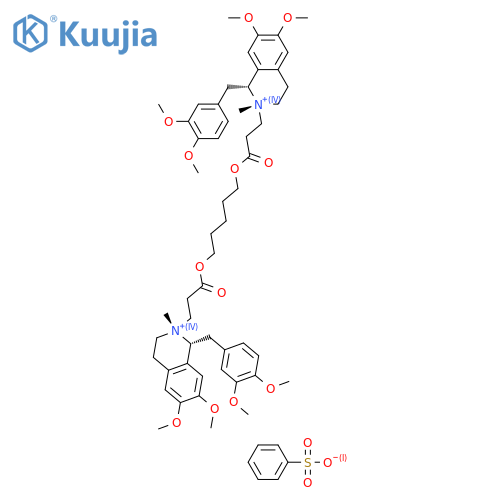 Cisatracurium besylate structure