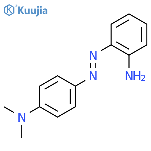 Benzenamine, 4-[(2-aminophenyl)azo]-N,N-dimethyl- structure