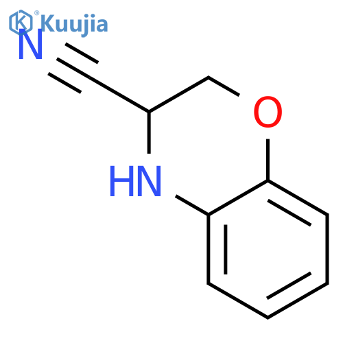 3,4-dihydro-2H-1,4-benzoxazine-3-carbonitrile structure