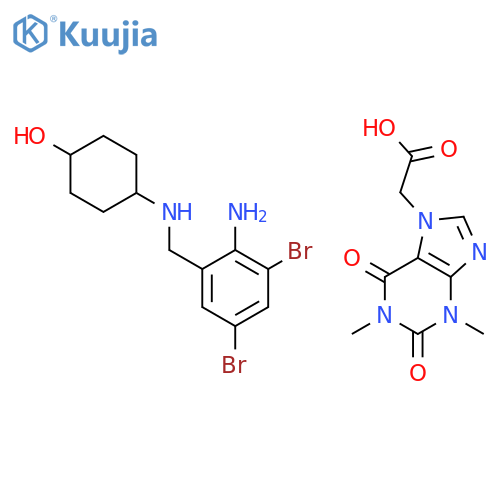 Acebrophylline structure