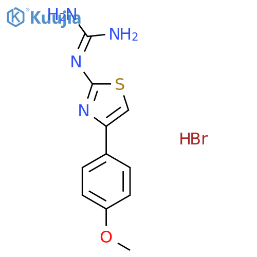 1-(4-(4-Methoxyphenyl)thiazol-2-yl)guanidine Hydrobromide structure