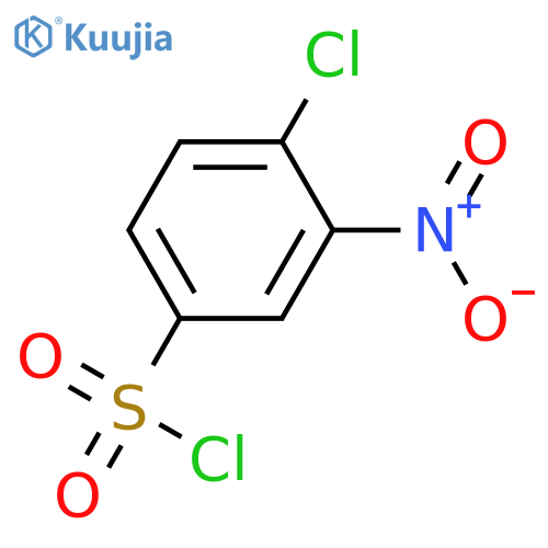 4-Chloro-3-nitrobenzenesulfonyl chloride structure