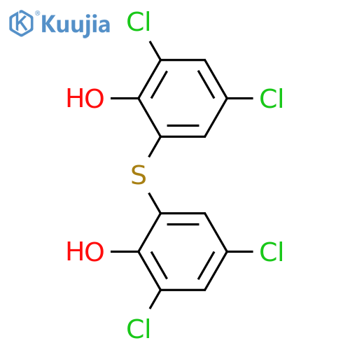 Bithionol structure