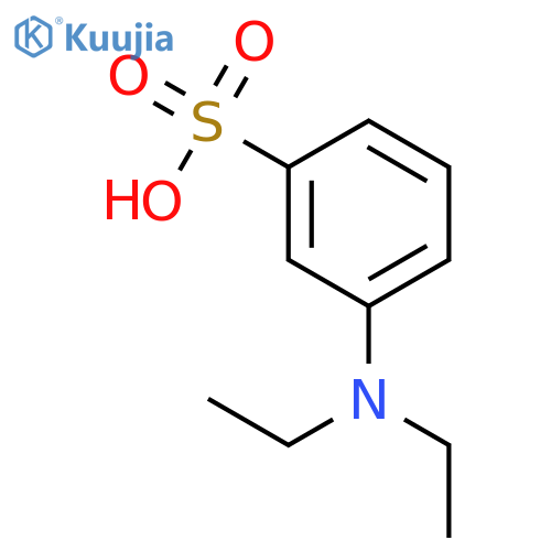 Benzenesulfonic acid,3-(diethylamino)- structure