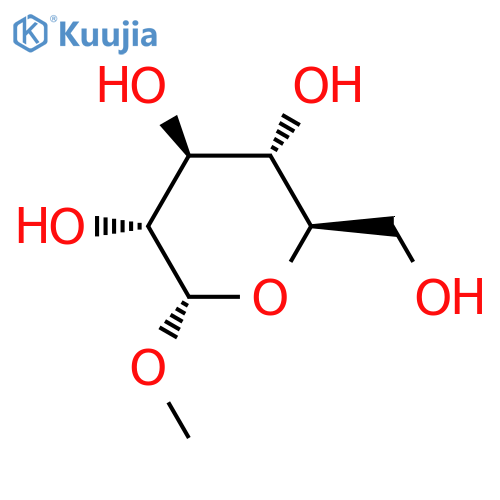 Methyl a-D-Glucopyranoside structure