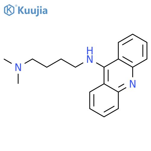 1,4-Butanediamine, N'-9-acridinyl-N,N-dimethyl- structure