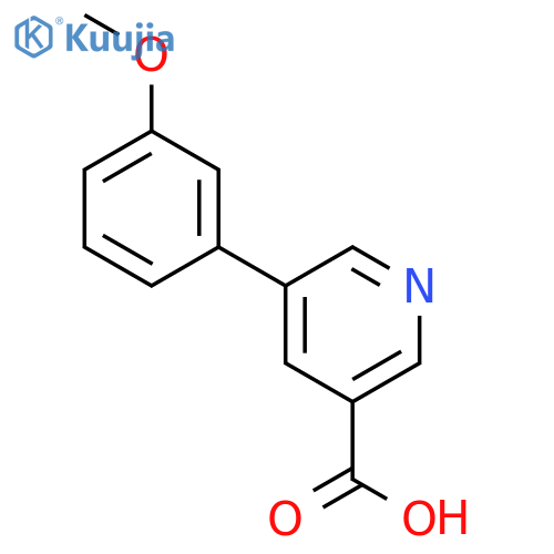 5-(3-Methoxyphenyl)nicotinic acid structure