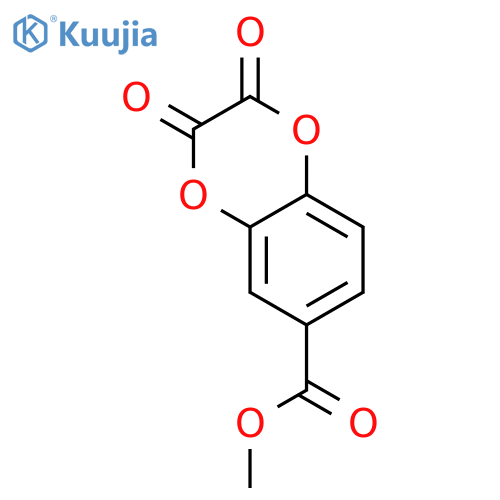 Methyl 2,3-dioxo-1,4-benzodioxine-6-carboxylate structure