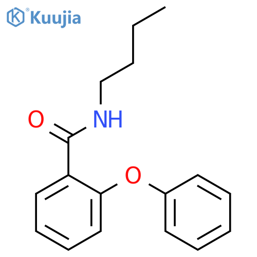 Benzamide, N-butyl-2-phenoxy- structure