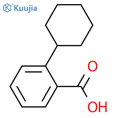2-Cyclohexylbenzoic acid structure