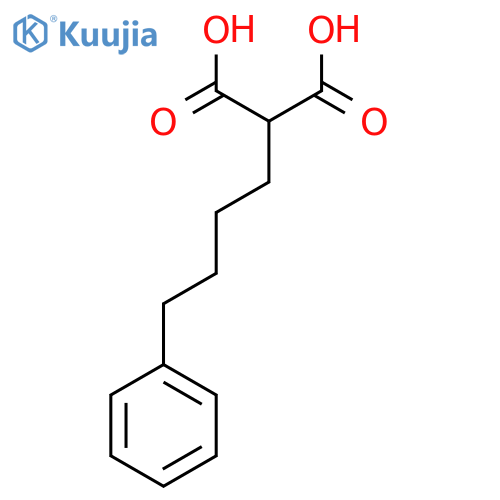2-(4-phenylbutyl)propanedioic Acid structure