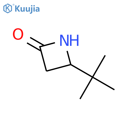 4-tert-butylazetidin-2-one structure
