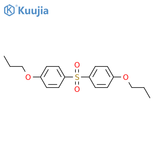 Bis(4-propoxyphenyl) sulfone structure
