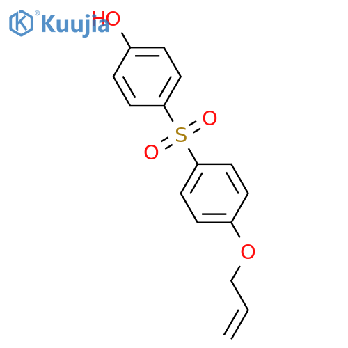 4-4-(prop-2-en-1-yloxy)benzenesulfonylphenol structure