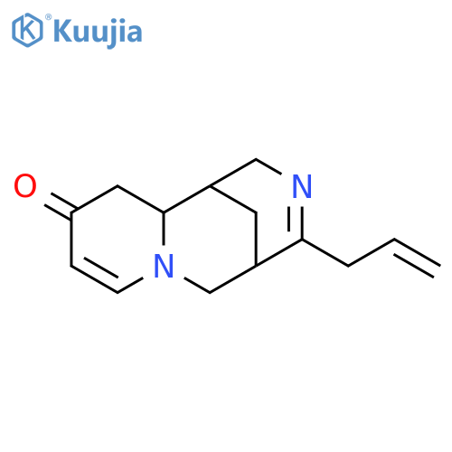 4-allyl-1,2,5,6,11,11a-hexahydro-1,5-methano-pyrido[1,2-a][1,5]diazocin-10-one structure