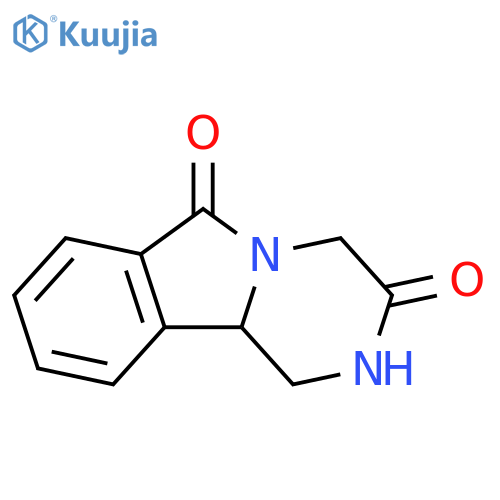 1,10b-dihydro-Pyrazino[2,1-a]isoindole-3,6(2H,4H)-dione structure
