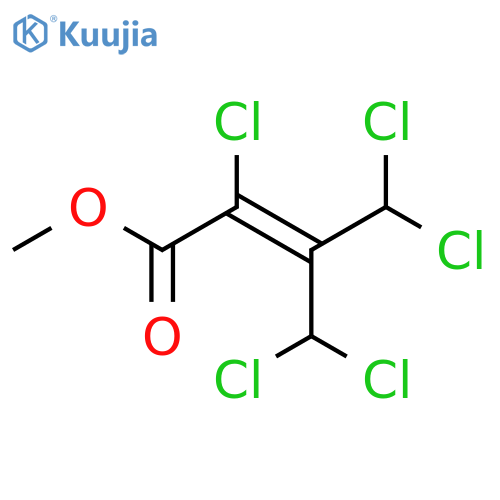 2,4,4-Trichloro-3-(dichloromethyl)crotonic Acid Methyl Ester structure