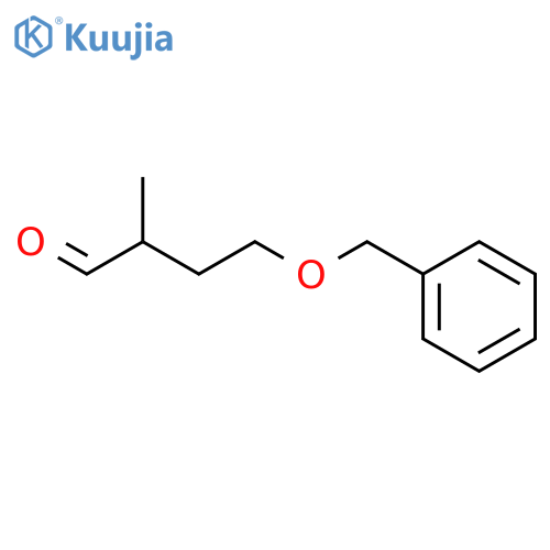 Butanal, 2-methyl-4-(phenylmethoxy)- structure