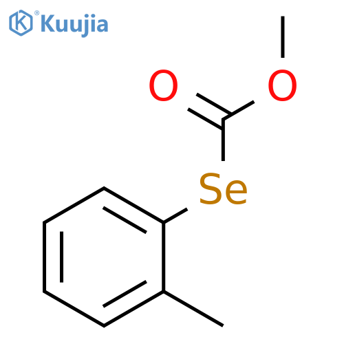 Carbonoselenoic acid, O-methyl Se-(2-methylphenyl) ester structure