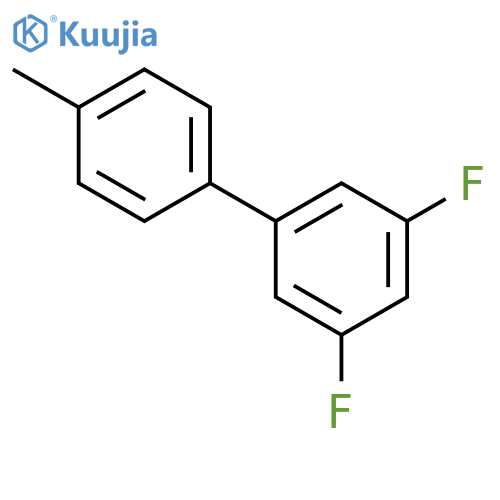 1,1'-Biphenyl, 3,5-difluoro-4'-methyl- structure