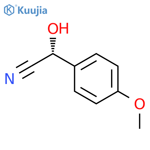(R)-(+)-4-Methoxymandelonitrile structure