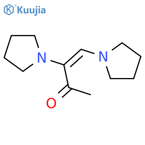 3-Buten-2-one, 3,4-di-1-pyrrolidinyl- structure