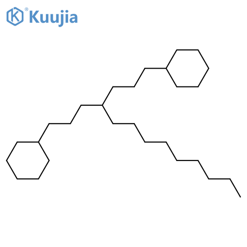 cyclohexane, 1,1'-(4-nonyl-1,7-heptanediyl)bis- structure