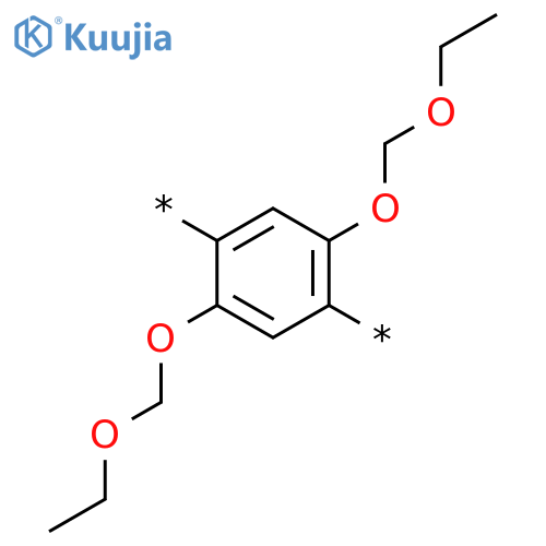 Poly[2,5-bis(ethoxymethoxy)-1,4-phenylene] structure