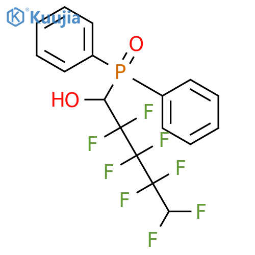 1-Pentanol, 1-(diphenylphosphinyl)-2,2,3,3,4,4,5,5-octafluoro- structure