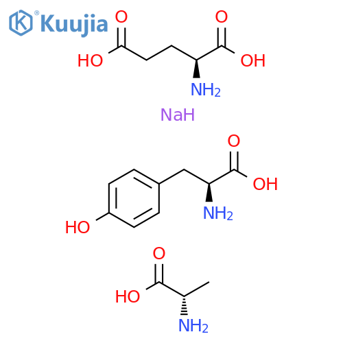 POLY(GLU, ALA, TYR) SODIUM SALT structure