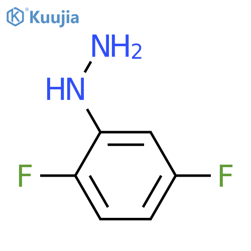 2,5-Difluorophenylhydrazine structure