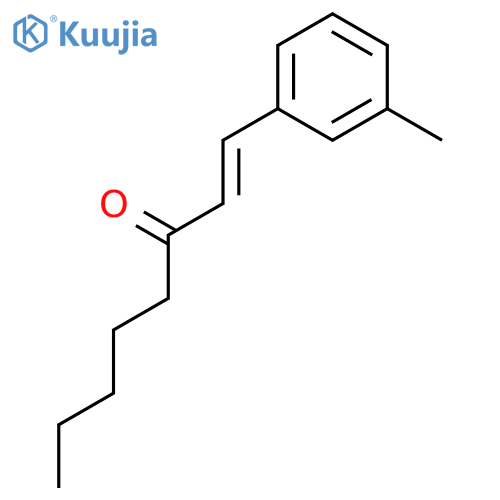 1-Octen-3-one, 1-(3-methylphenyl)- structure