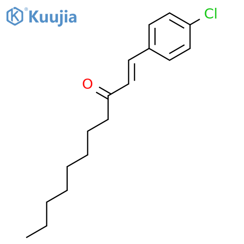 1-Undecen-3-one, 1-(4-chlorophenyl)- structure