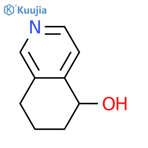 5,6,7,8-tetrahydro-5-Isoquinolinol structure